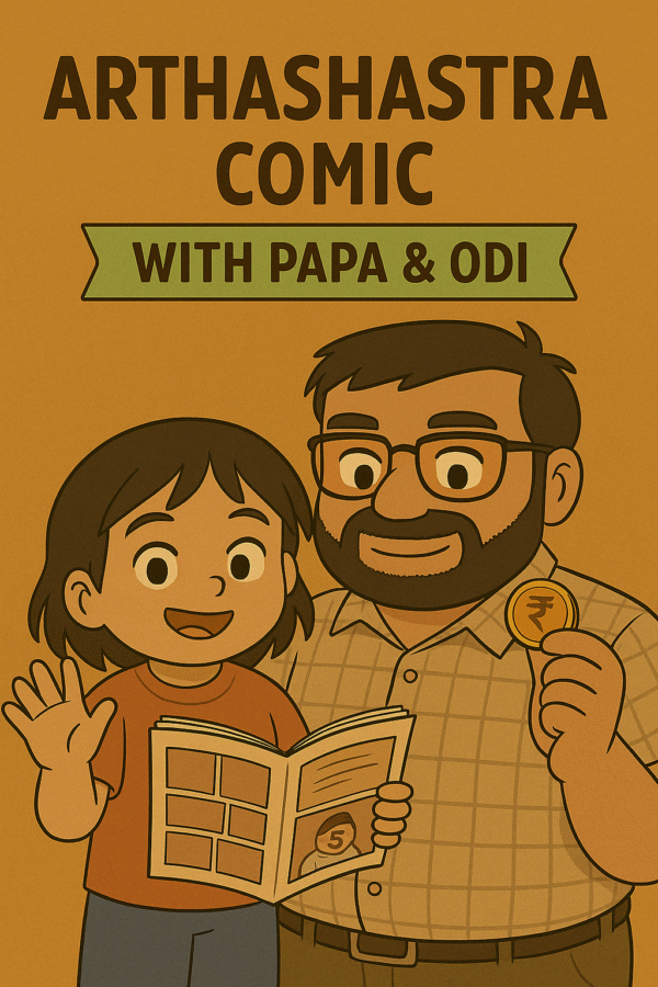 Arthashastra - With Papa & Odi | 30-Day Comic on Money Habits & Wisdom